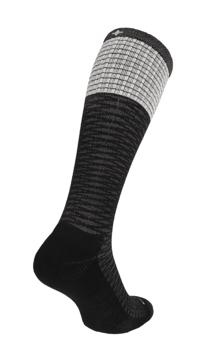 Laced Damen Kompressionsstrümpfe 20-30 mmHg Black