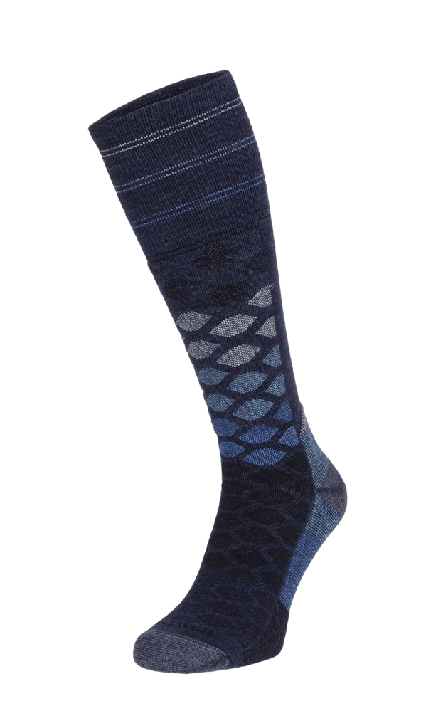 The Edge Medium Herren Skisocken 15-20 mmHg Denim The Edge Medium Herren Skisocken 15-20 mmHg Denim