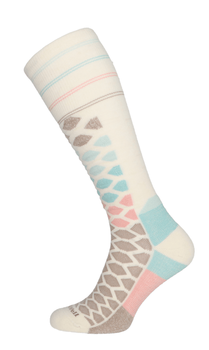 The Edge Medium Damen Skisocken 15-20 mmHg Natural