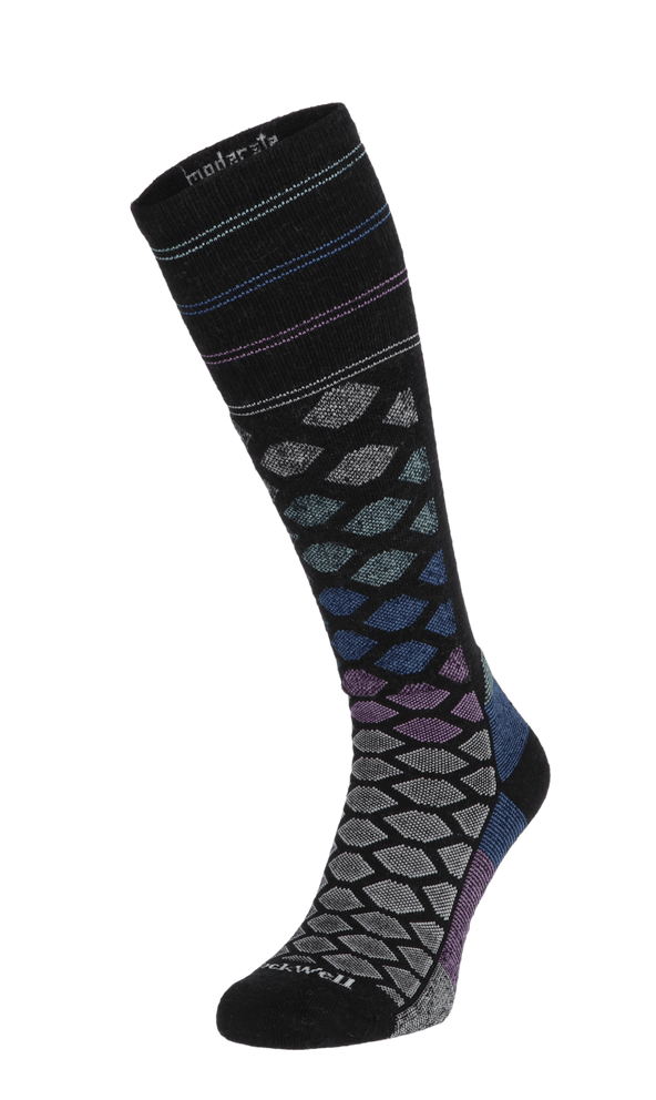 The Edge Medium Damen Skisocken 15-20 mmHg Black The Edge Medium Damen Skisocken 15-20 mmHg Black