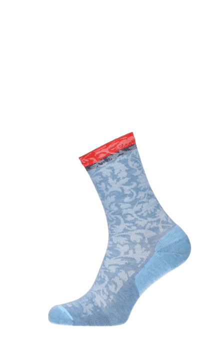 Plantar Cush Crew Damen Socken 20-30 mmHg Bluestone