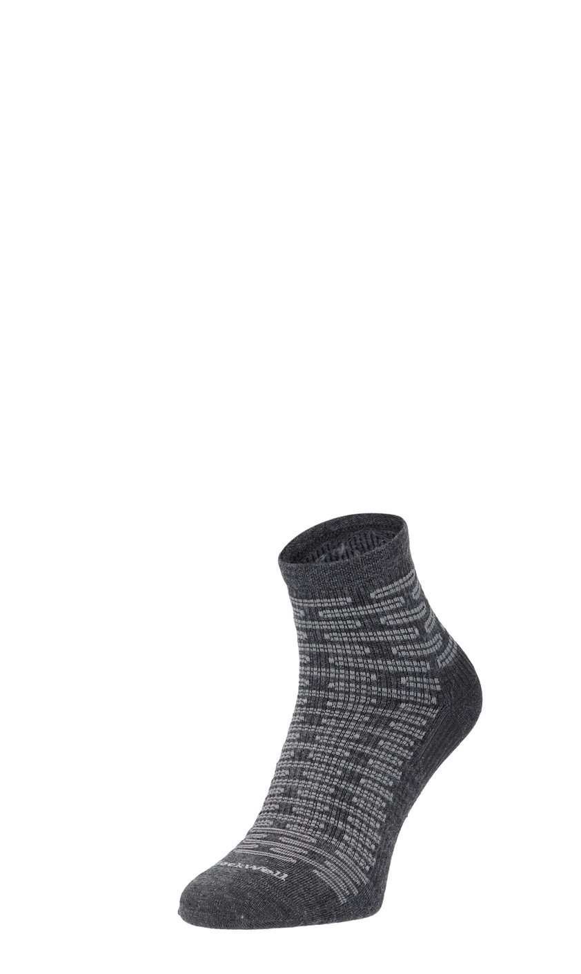 Plantar Ease Quarter Herren Socken 20-30 mmHg Charcoal
