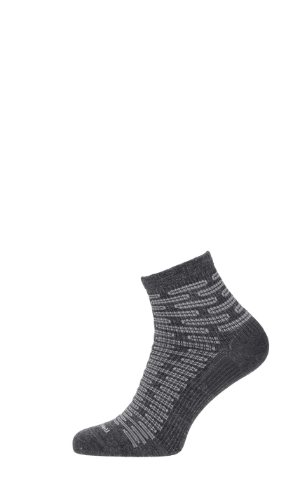 Plantar Ease Quarter Herren Socken 20-30 mmHg Charcoal