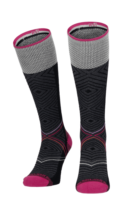 Pulse Damen Sportsocken 20-30 mmHg Black