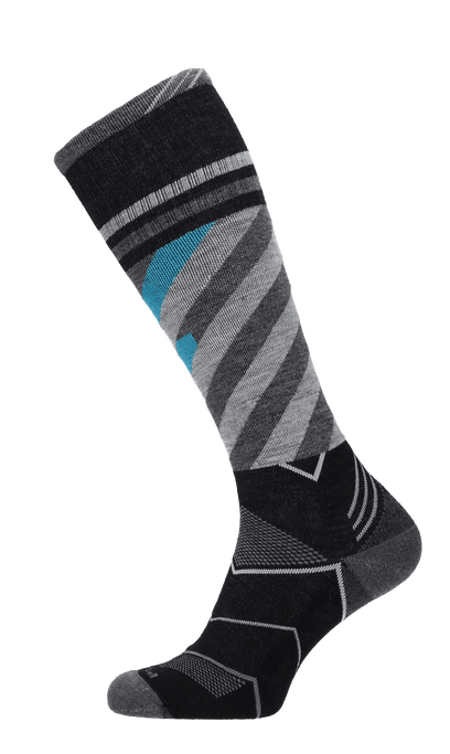 Cyclone Damen Sportsocken 15-20 mmHg Black