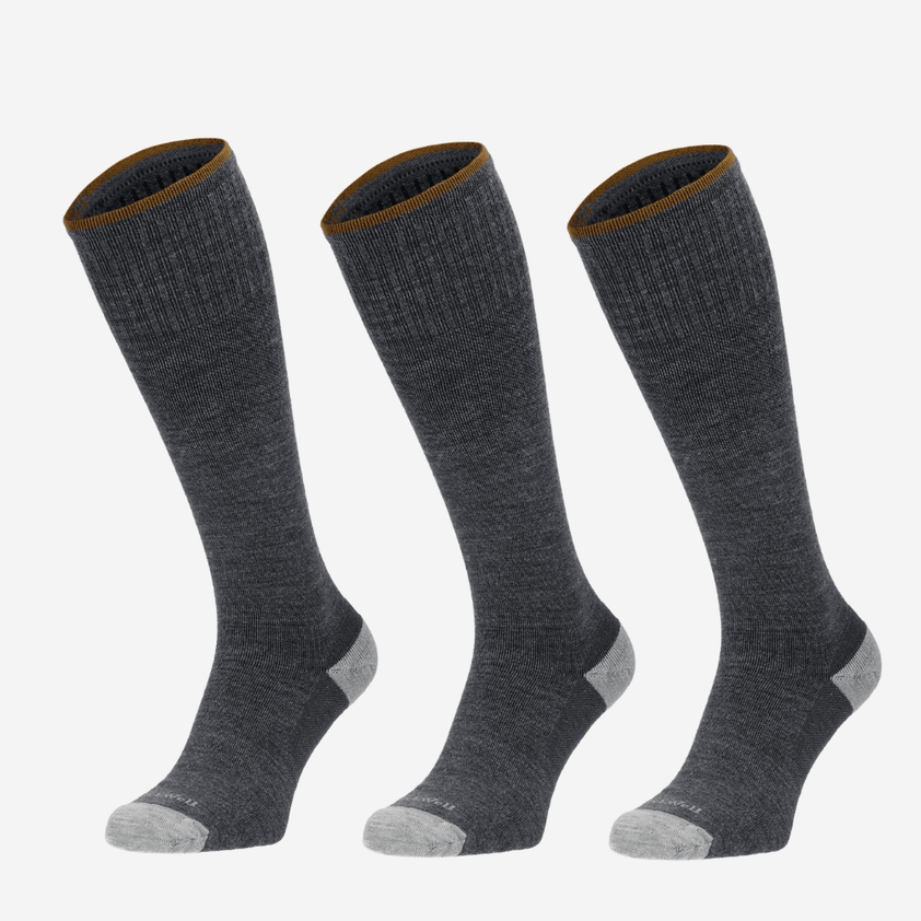 Elevation Herren Größe 44-47 Kompressionsstrümpfe Grey 20-30 mmHg (3-pack)