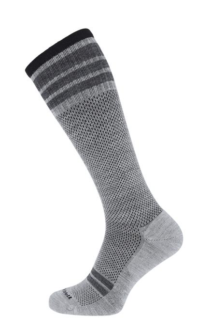 Speedway Herren Kompressionsstrümpfe 20-30 mmHg Light Grey