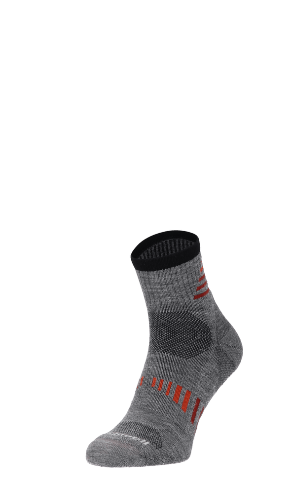 Ascend II Quarter Herren Wandersocken 15-20 mmHg Grey Ascend II Quarter Herren Wandersocken 15-20 mmHg Grey