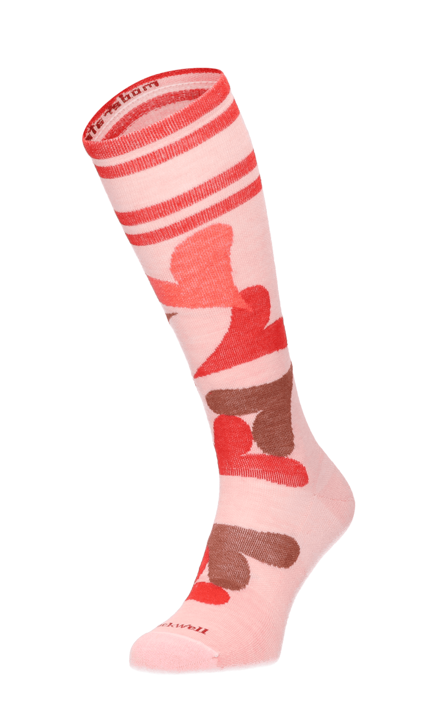 Love Lots Damen Kompressionsstrümpfe 15-20 mmHg Rose