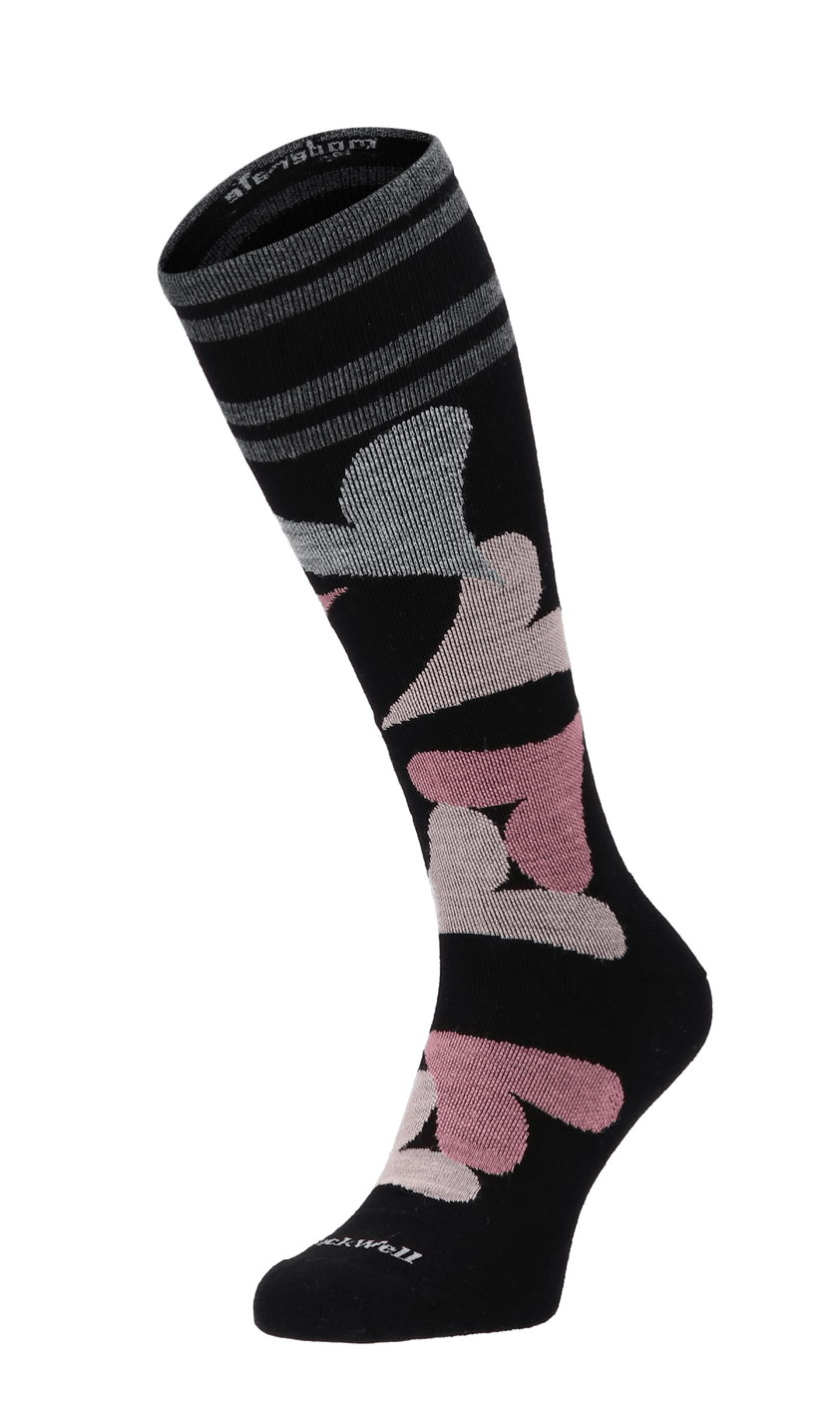 Love Lots Damen Kompressionsstrümpfe 15-20 mmHg Black