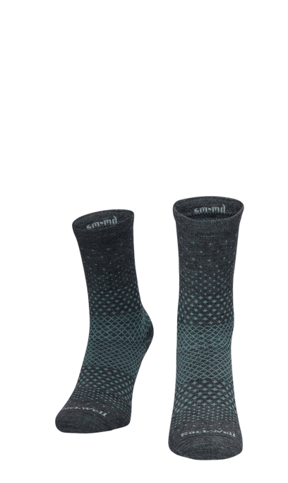 Plantar Ease Crew Damen Fersensporn Socken Klasse 2 Charcoal