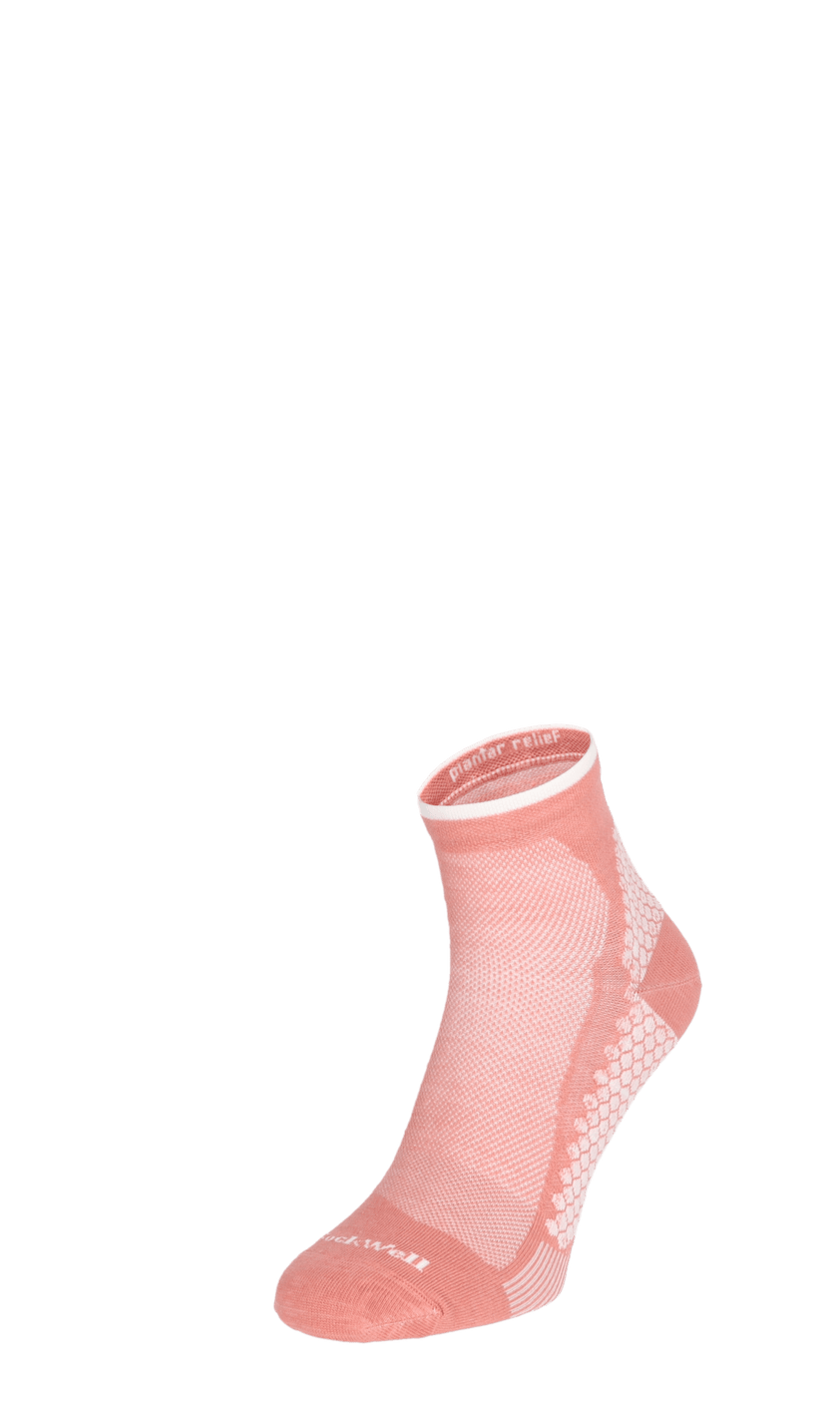 Plantar Sport Quarter Damen Socken 20-30 mmHg Pink Clay