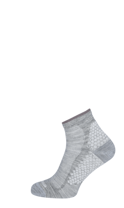 Plantar Sport Quarter Damen Socken 20-30 mmHg Grey