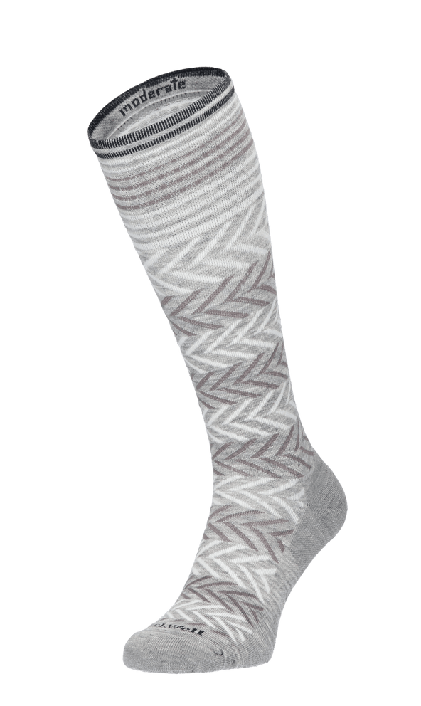 Chevron Damen Kompressionsstrümpfe 15-20 mmHg Grey Chevron Damen Kompressionsstrümpfe 15-20 mmHg Grey