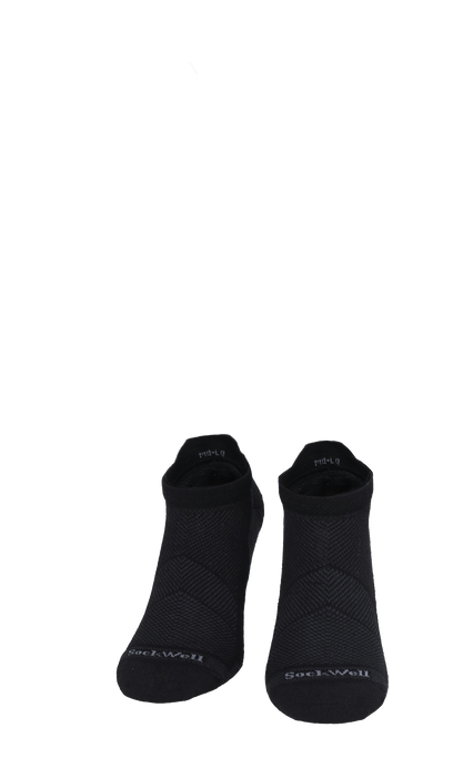Elevate Micro Damen Sportsocken 15-20 mmHg Black