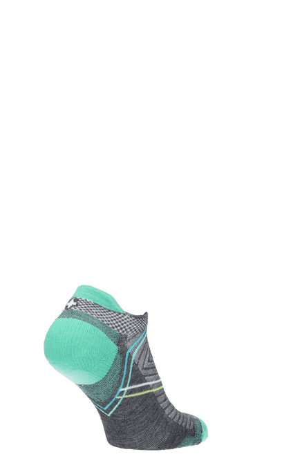 Pulse Micro Damen Sportsocken 20-30 mmHg Charcoal