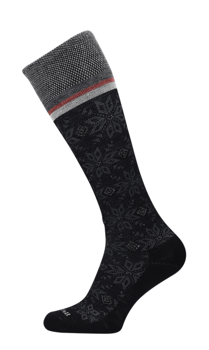 Winterland Damen Kompressionsstrümpfe 15-20 mmHg Black