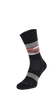North Rim Crew Herren Wandersocken 15-20 mmHg Black