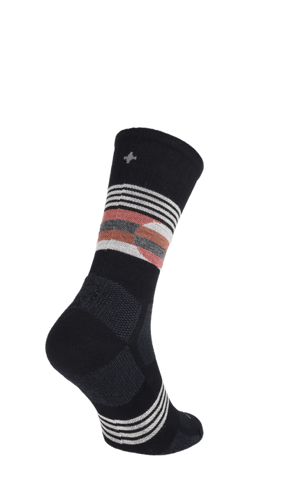 North Rim Crew Herren Wandersocken 15-20 mmHg Black