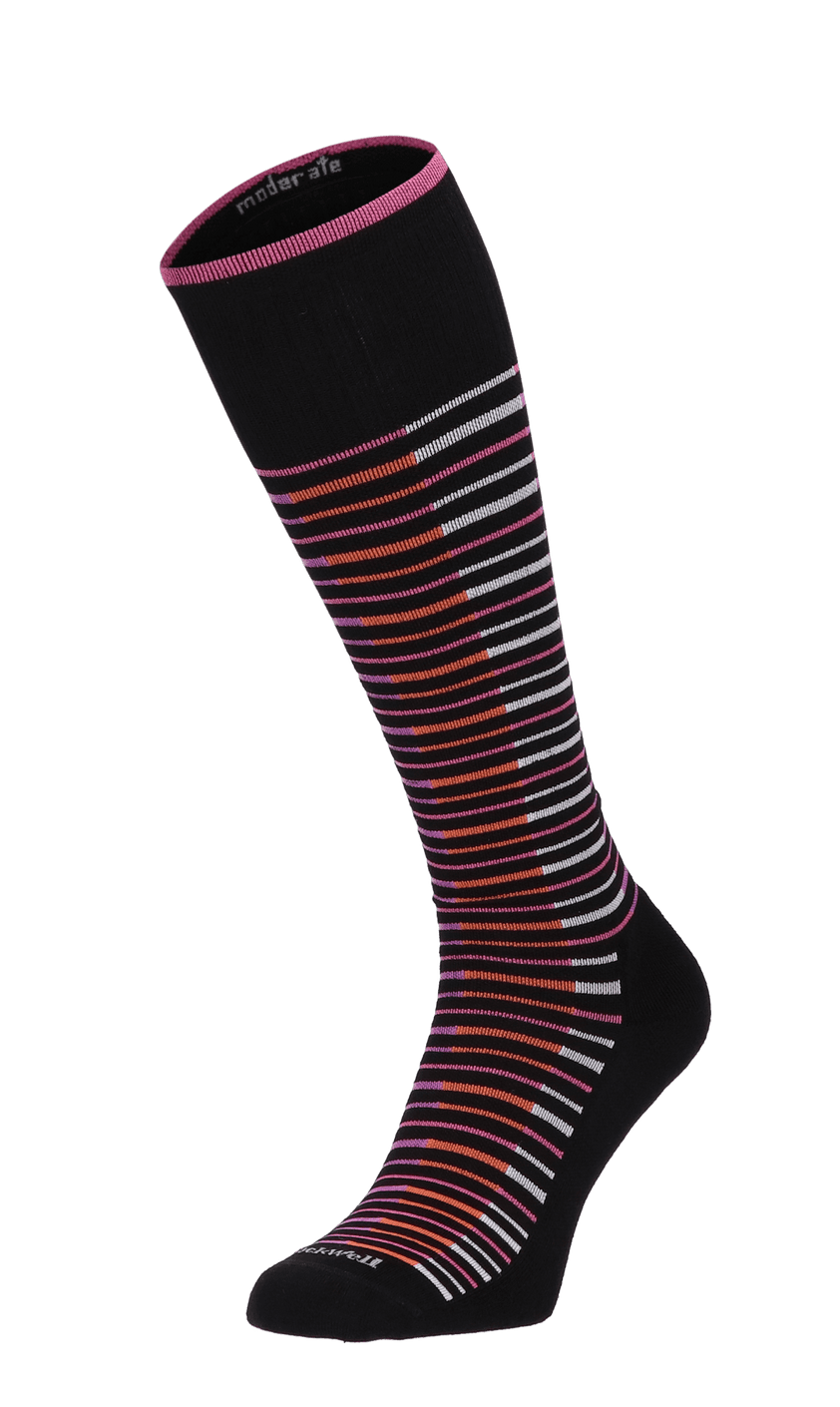 Featherweight Flair Damen Kompressionsstrümpfe 15-20 mmHg Black Multi