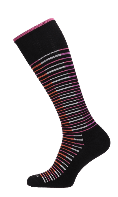 Featherweight Flair Damen Kompressionsstrümpfe 15-20 mmHg Black Multi