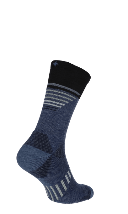 Ascend Crew II Herren Wandersocken 15-20 mmHg Denim