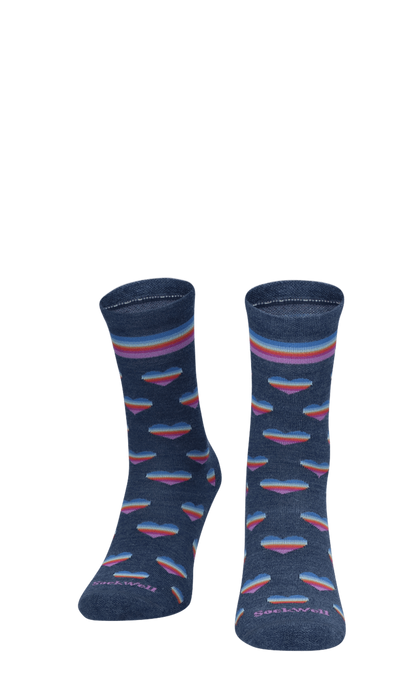 Love-A-Lot Damensocken Denim