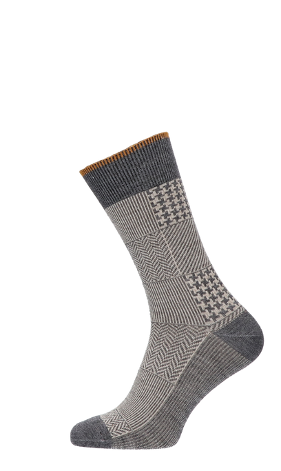 Haberdashery Herrensocken Charcoal