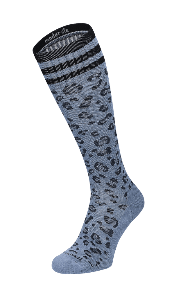 Leopard Damen Kompressionsstrümpfe 15-20 mmHg Bluestone Leopard Damen Kompressionsstrümpfe 15-20 mmHg Bluestone