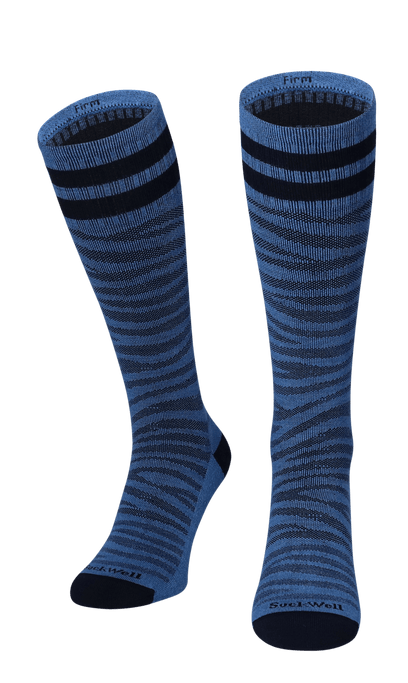 Tigress Damen Kompressionsstrümpfe 20-30 mmHg Ocean