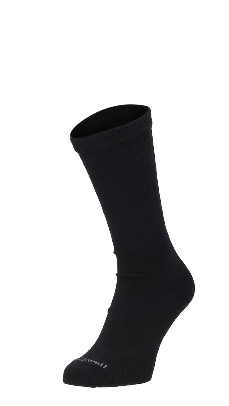 Extra Easy Herren Komfort Socken Black
