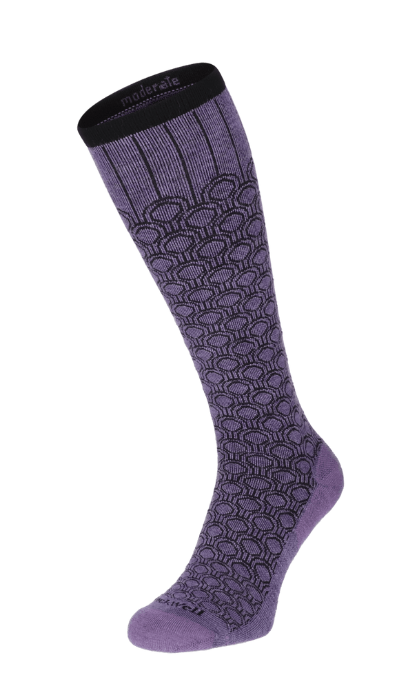 Deco Dot Damen Kompressionsstrümpfe 15-20 mmHg Plum Deco Dot Damen Kompressionsstrümpfe 15-20 mmHg Plum