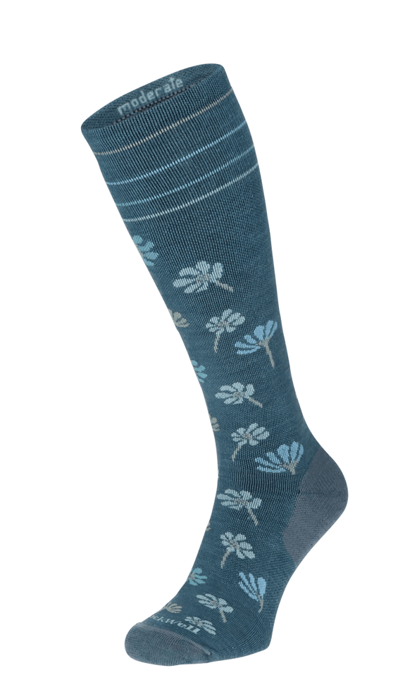 Field Flower Damen Kompressionsstrümpfe 15-20 mmHg Blue Ridge Field Flower Damen Kompressionsstrümpfe 15-20 mmHg Blue Ridge