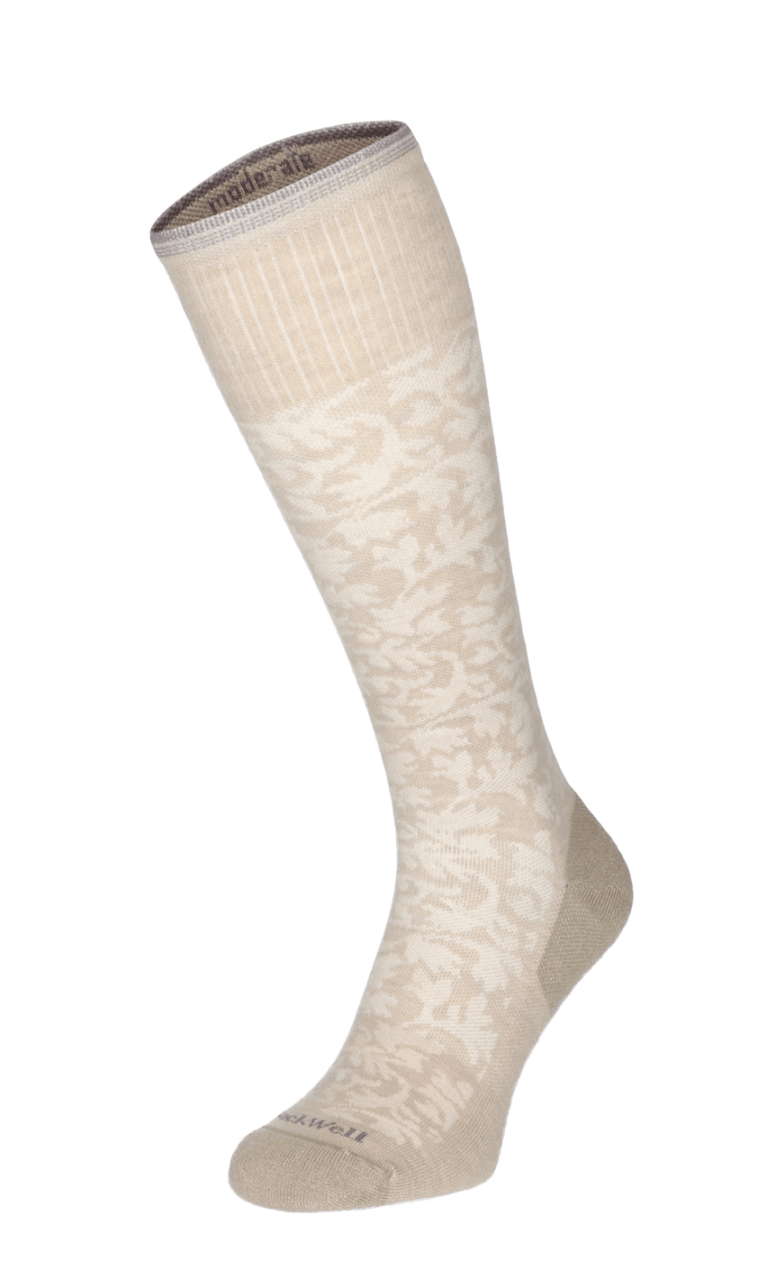 Damask Damen Kompressionsstrümpfe 15-20 mmHg Putty