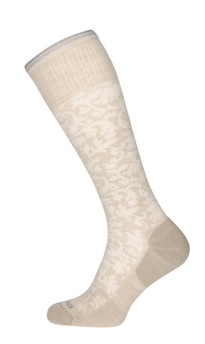 Damask Damen Kompressionsstrümpfe 15-20 mmHg Putty