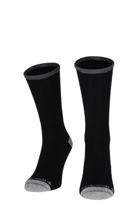Easy Does It Herren Komfort Socken Black