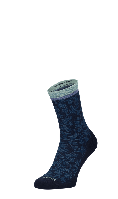 geen titel in het pim systeem Plantar Cush Crew Damen Fersensporn Socken Klasse 2 Navy