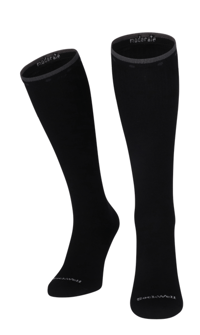 On The Spot Damen Kompressionsstrümpfe 15-20 mmHg Black