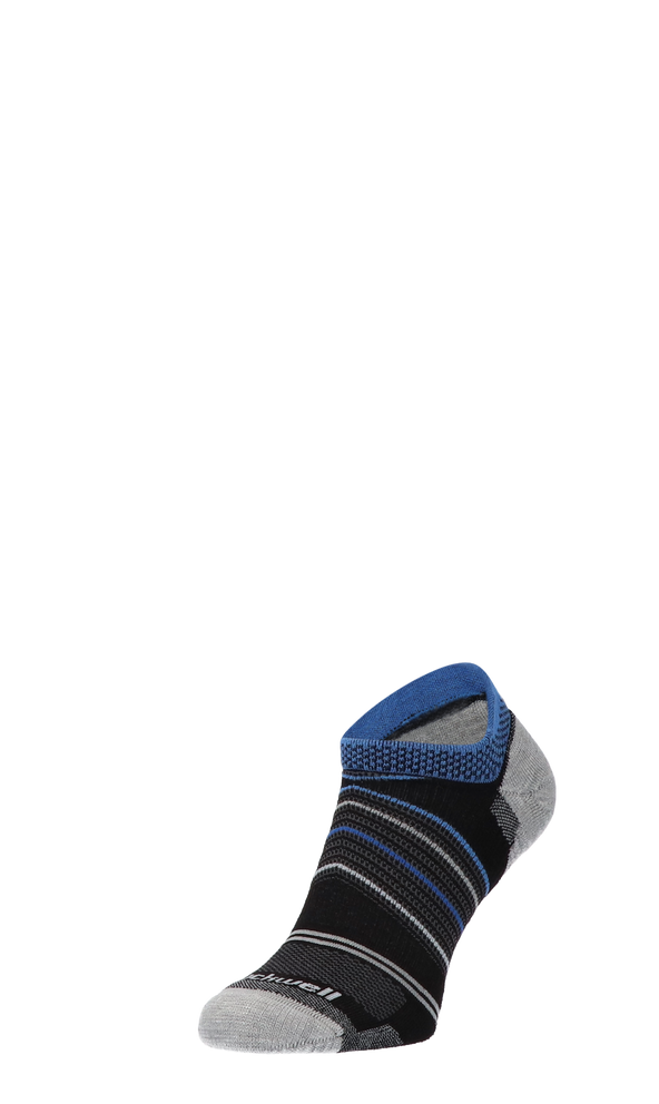 Pacer Micro Herren Sportsocken 20-30 mmHg Black Pacer Micro Herren Sportsocken Klasse 2 Black