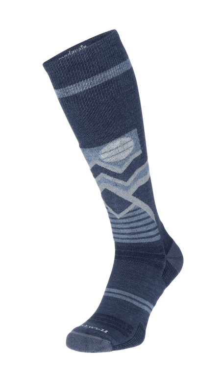 Snow Peak Herren Skisocken 15-20 mmHg Denim Snow Peak Herren Skisocken 15-20 mmHg Denim