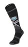 Snow Peak Herren Skisocken 15-20 mmHg Black