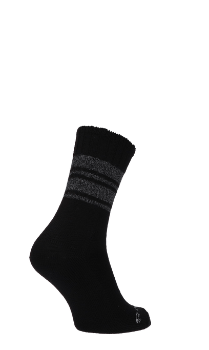 At Ease Herren Komfort Socken Black