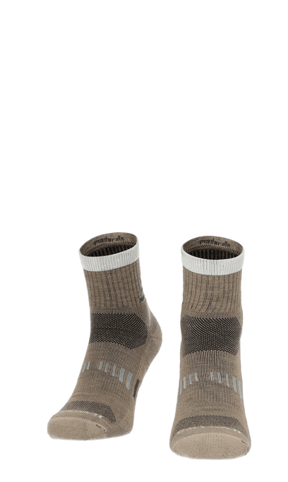Ascend II Quarter Herren Wandersocken Klasse 1 Khaki