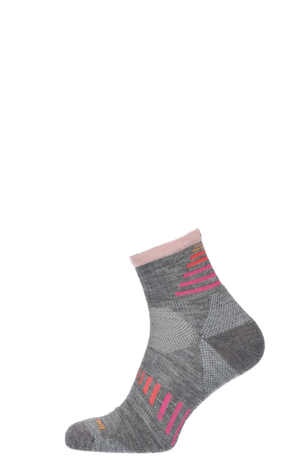 Ascend II Quarter Damen Wandersocken Klasse 1 Grey