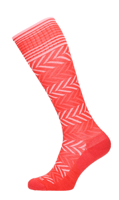 Chevron Damen Kompressionsstrümpfe Klasse 1 Poppy