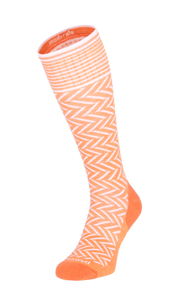 Chevron Damen Kompressionsstrümpfe 15-20 mmHg Apricot Chevron Damen Kompressionsstrümpfe 15-20 mmHg Apricot