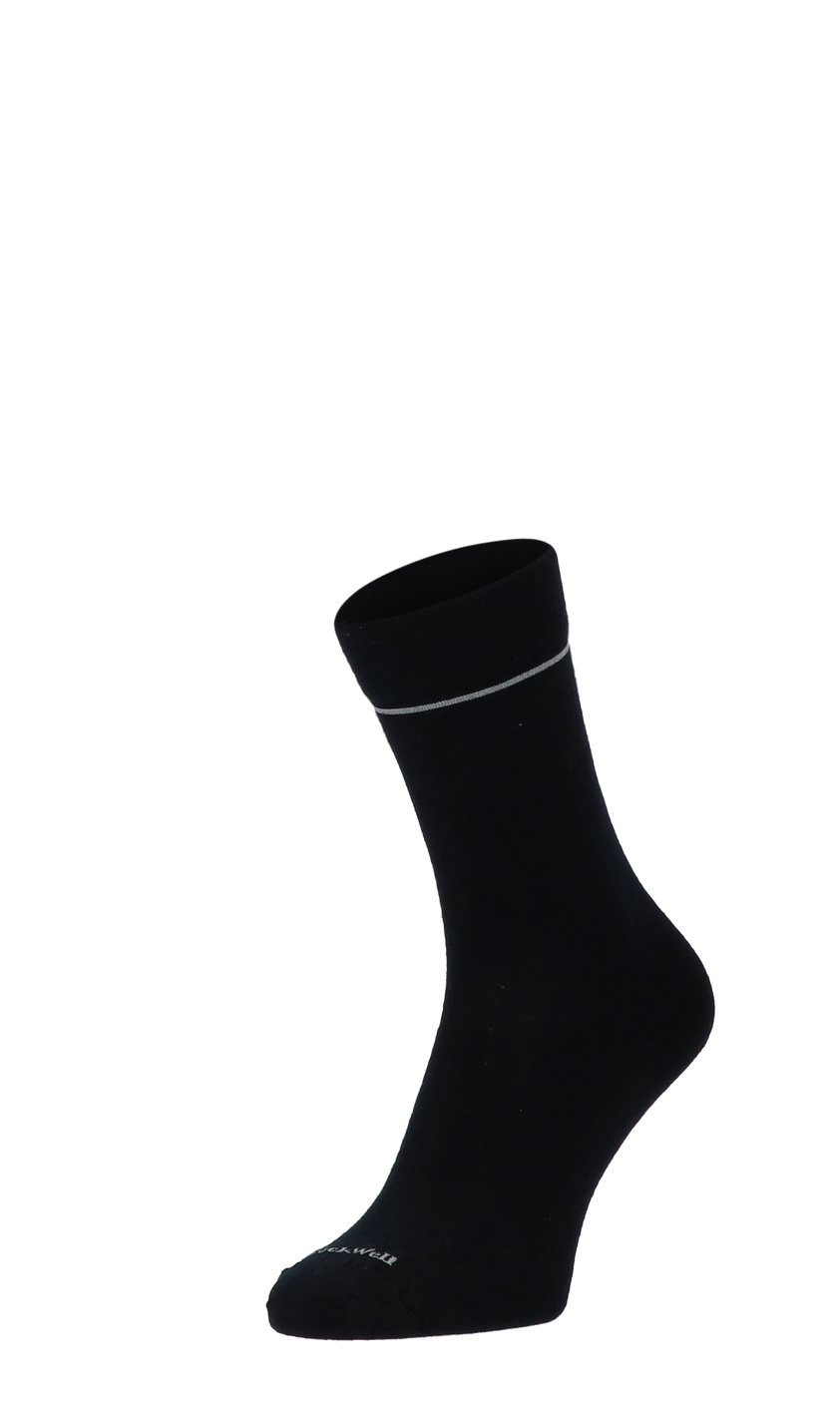 Free'N Easy Damen Diabetikersocken Black
