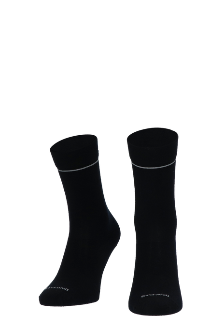 Free'N Easy Damen Diabetikersocken Black