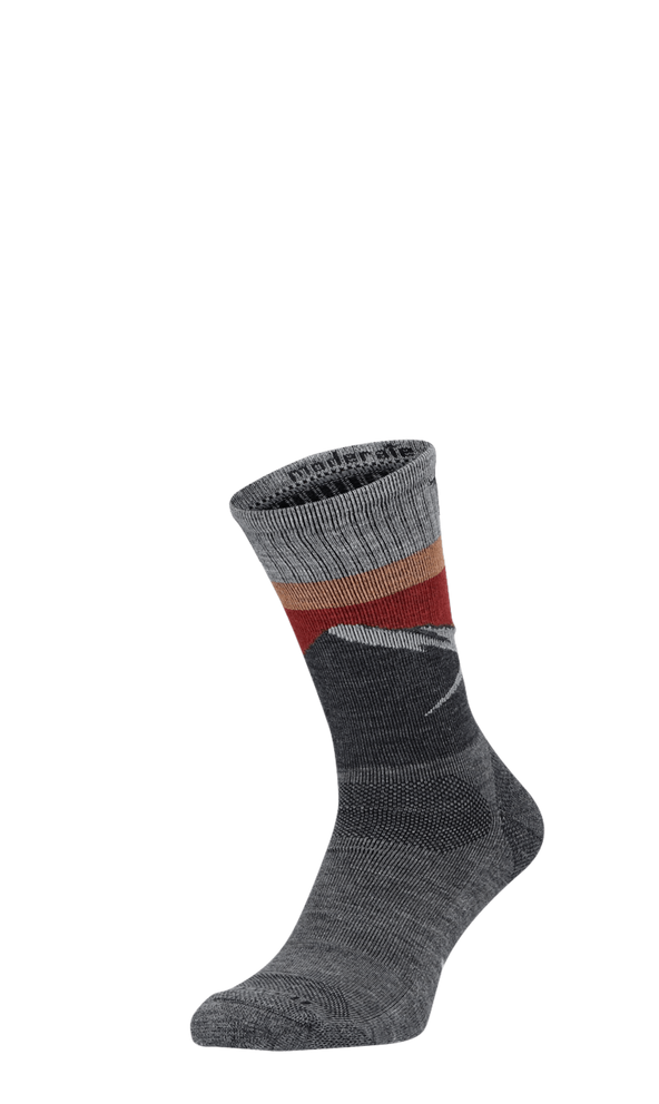 Modern Mountain Crew Herren Wandersocken 15-20 mmHg Grey Modern Mountain Crew Herren Wandersocken Klasse 1 Grey