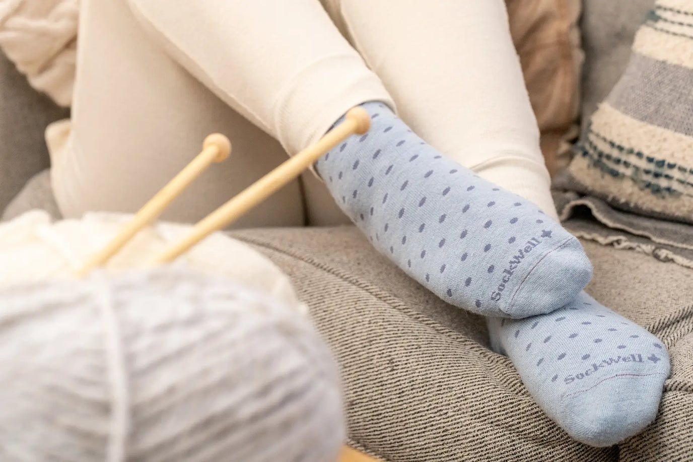 Nicht einengende Socken für täglichen Komfort